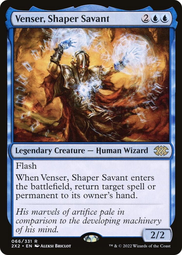 Image for Venser, Shaper Savant (66) [Double Masters 2022]
