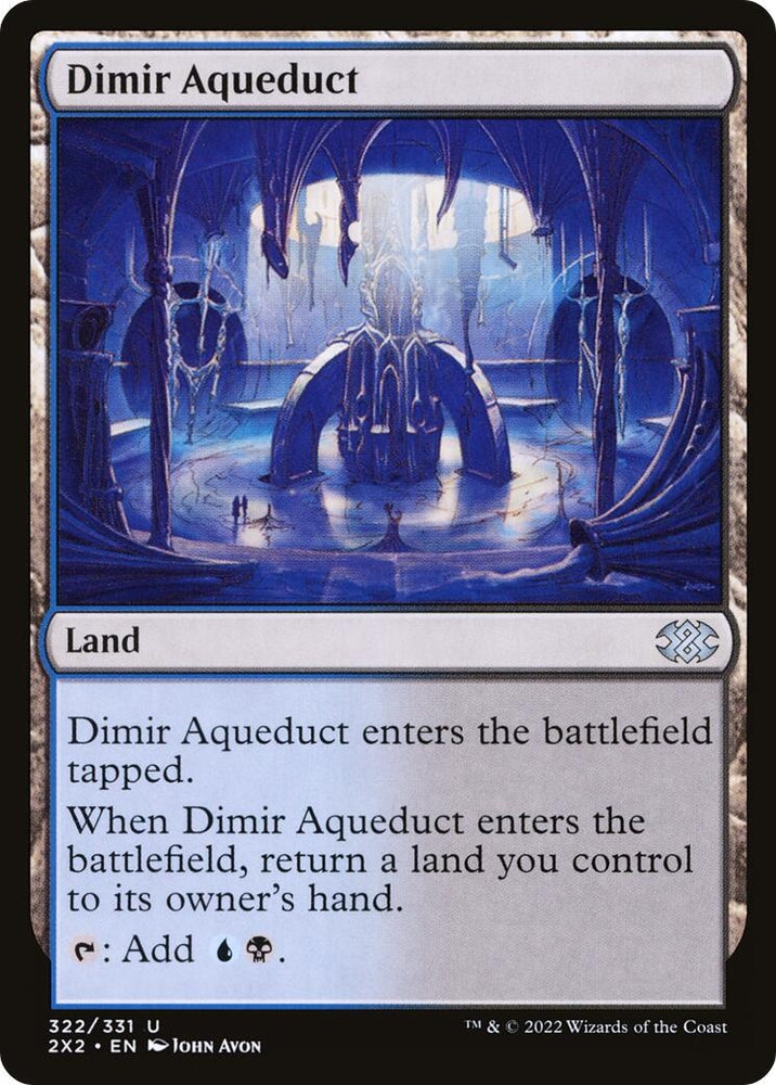 Image for Dimir Aqueduct (322) [Double Masters 2022]