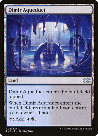 Image for Dimir Aqueduct (322) [Double Masters 2022]