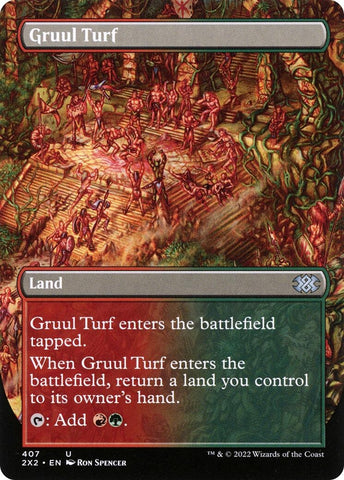 Image for Gruul Turf (Borderless) (407) [Double Masters 2022]