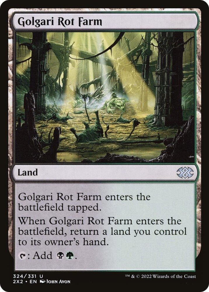 Image for Golgari Rot Farm (324) [Double Masters 2022]
