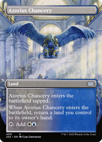 Image for Azorius Chancery (Borderless) (400) [Double Masters 2022]