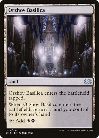Image for Orzhov Basilica (327) [Double Masters 2022]