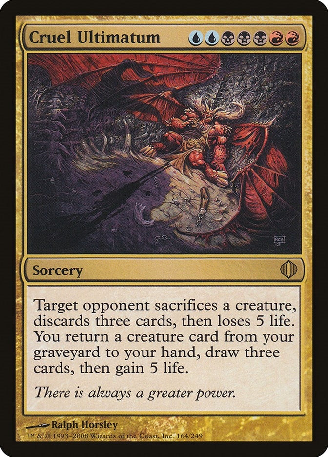 Image for Cruel Ultimatum (164) [Shards of Alara]