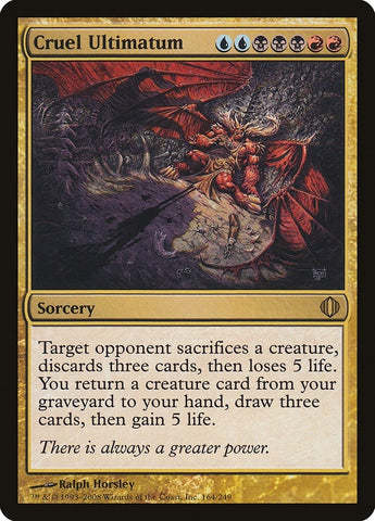 Image for Cruel Ultimatum (164) [Shards of Alara]