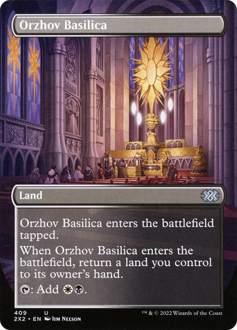 Image for Orzhov Basilica (Borderless) (409) [Double Masters 2022]