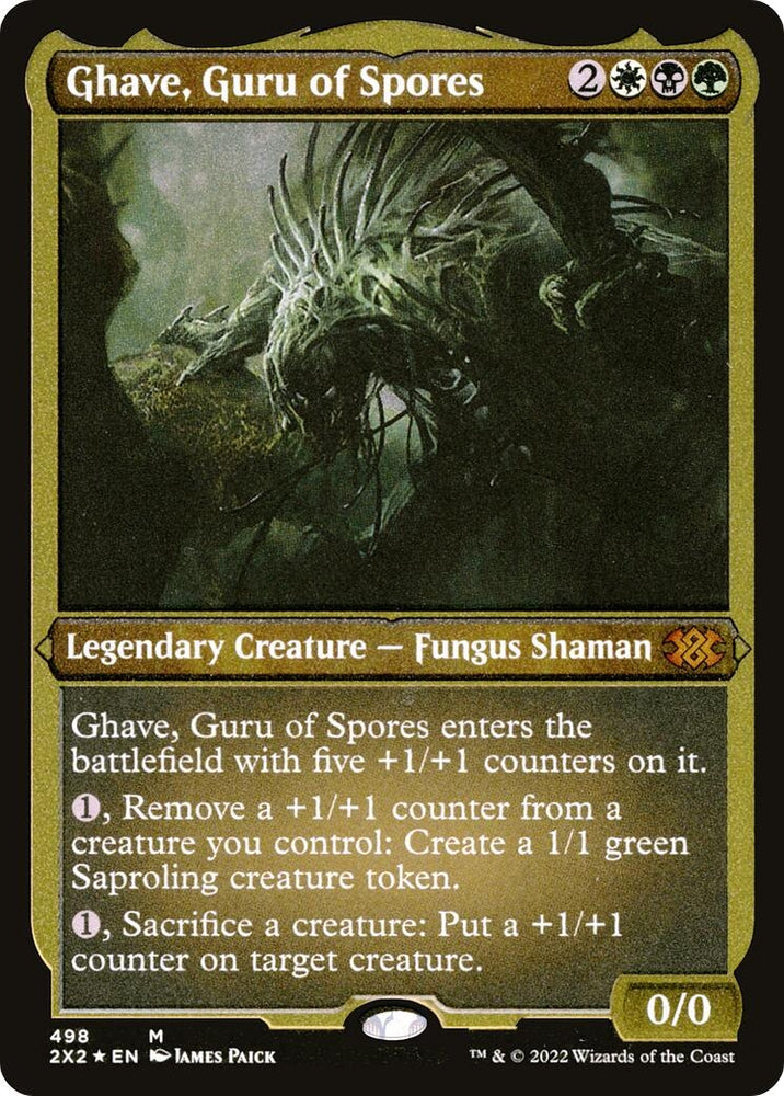 Image for Ghave, Guru of Spores (Foil Etched) (498) [Double Masters 2022]