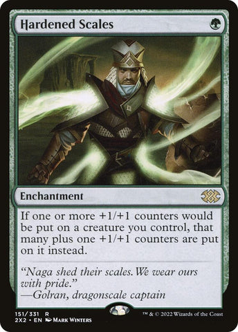 Image for Hardened Scales (151) [Double Masters 2022]