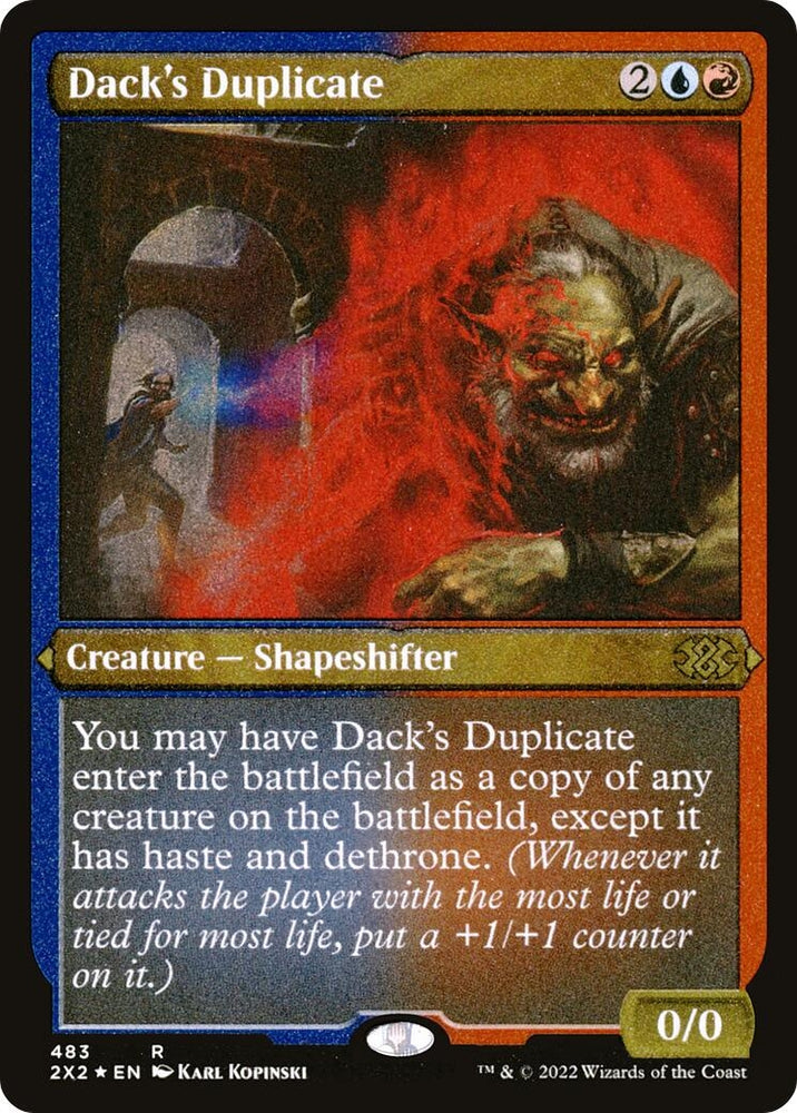 Image for Dack's Duplicate (Foil Etched) (483) [Double Masters 2022]
