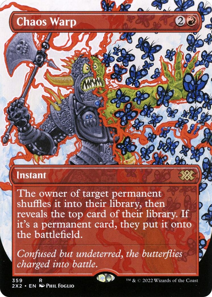 Image for Chaos Warp (Borderless) (359) [Double Masters 2022]
