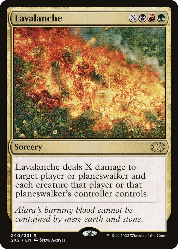 Image for Lavalanche (240) [Double Masters 2022]