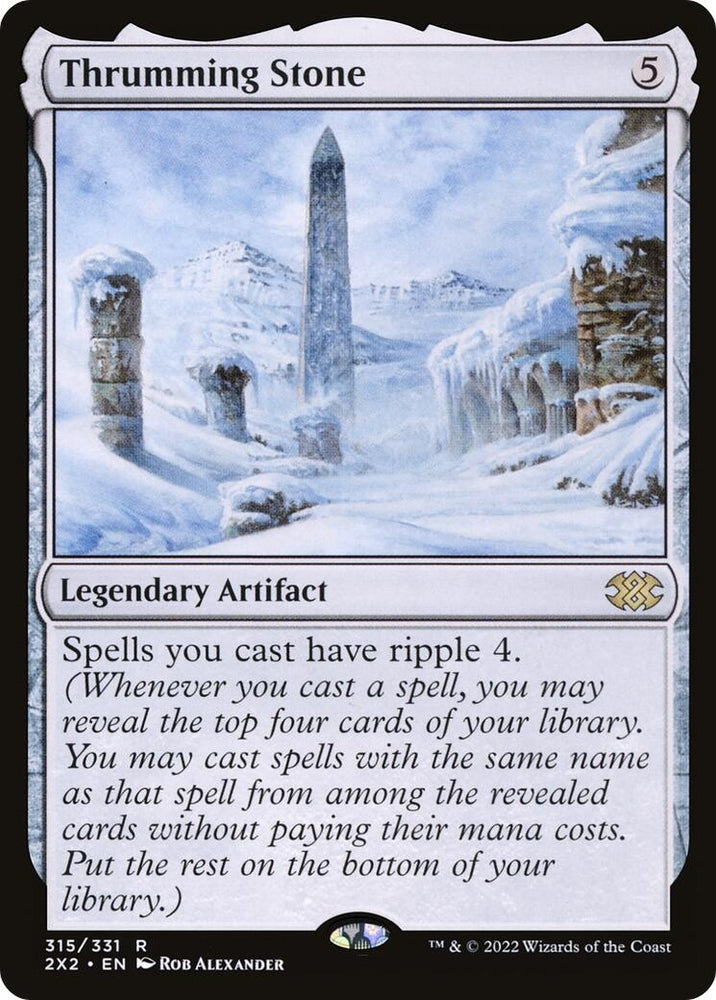 Image for Thrumming Stone (315) [Double Masters 2022]