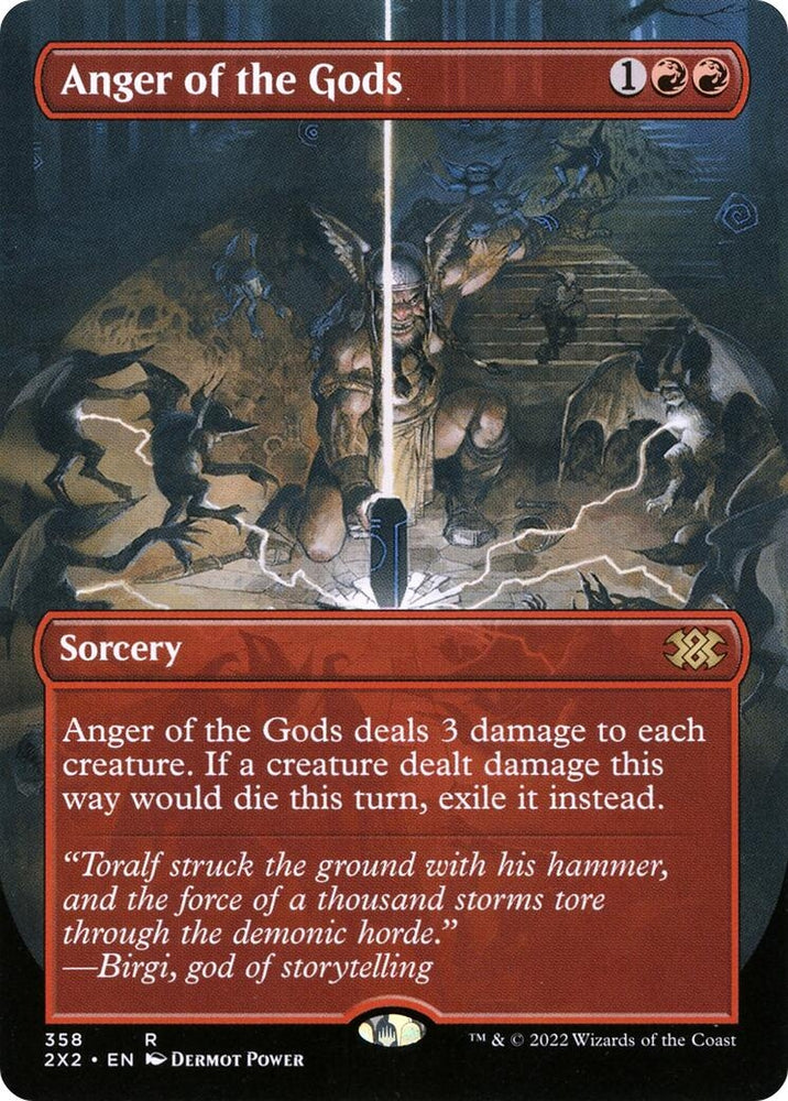 Image for Anger of the Gods (Borderless) (358) [Double Masters 2022]