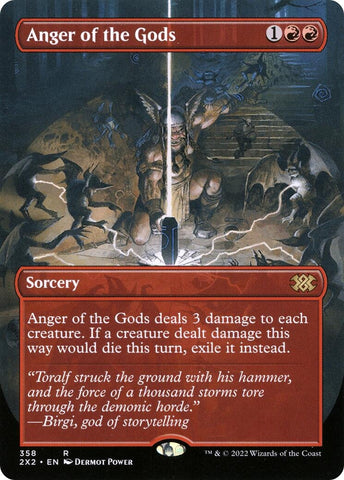 Image for Anger of the Gods (Borderless) (358) [Double Masters 2022]