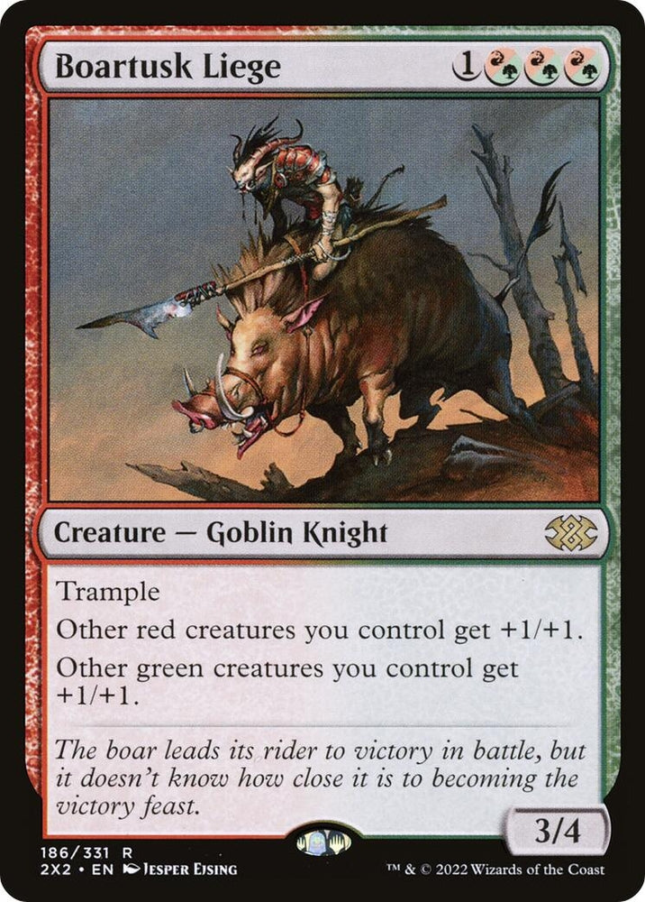 Image for Boartusk Liege (186) [Double Masters 2022]