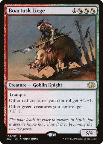 Image for Boartusk Liege (186) [Double Masters 2022]