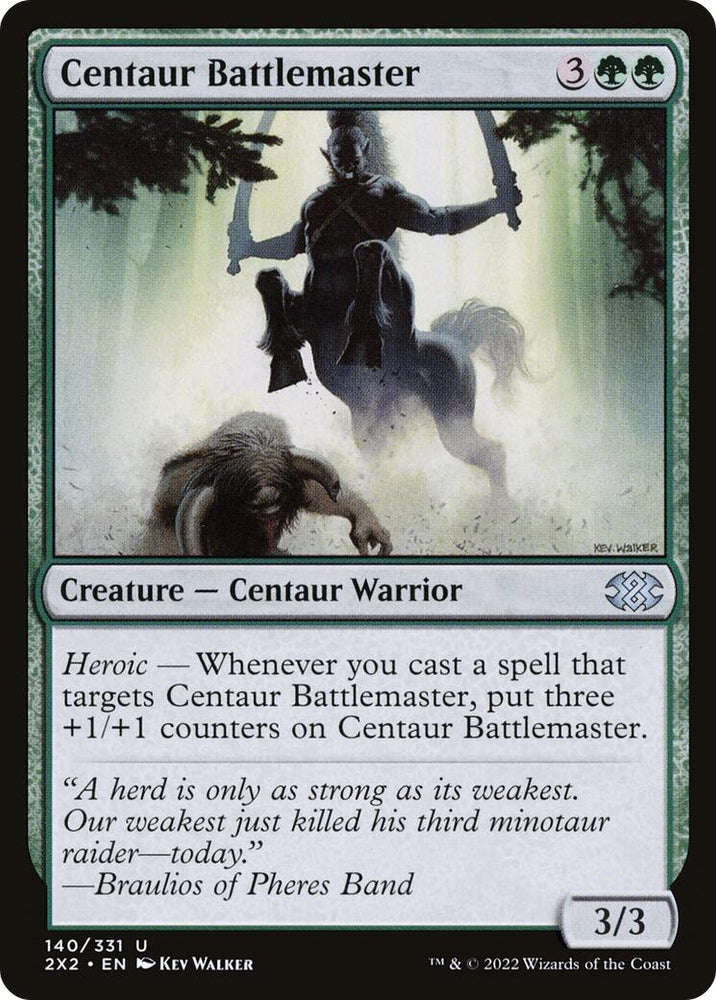 Image for Centaur Battlemaster (140) [Double Masters 2022]
