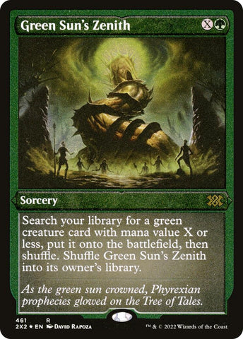Image for Green Sun's Zenith (Foil Etched) (461) [Double Masters 2022]