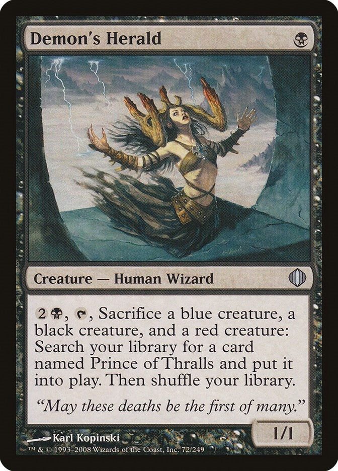 Image for Demon's Herald (72) [Shards of Alara]