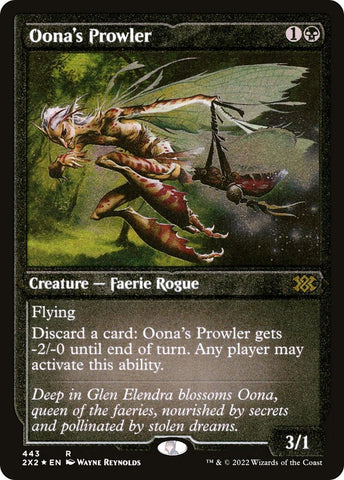 Image for Oona's Prowler (Foil Etched) (443) [Double Masters 2022]