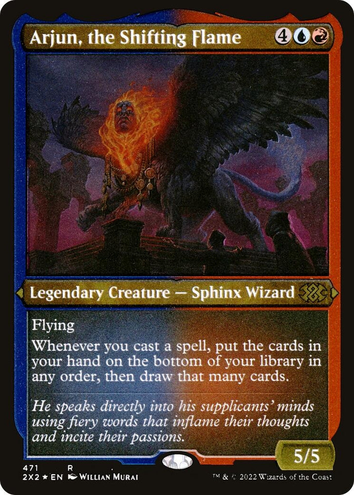 Image for Arjun, the Shifting Flame (Foil Etched) (471) [Double Masters 2022]