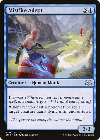 Image for Mistfire Adept (59) [Double Masters 2022]