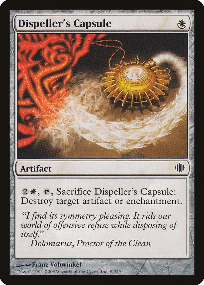 Image for Dispeller's Capsule (8) [Shards of Alara]