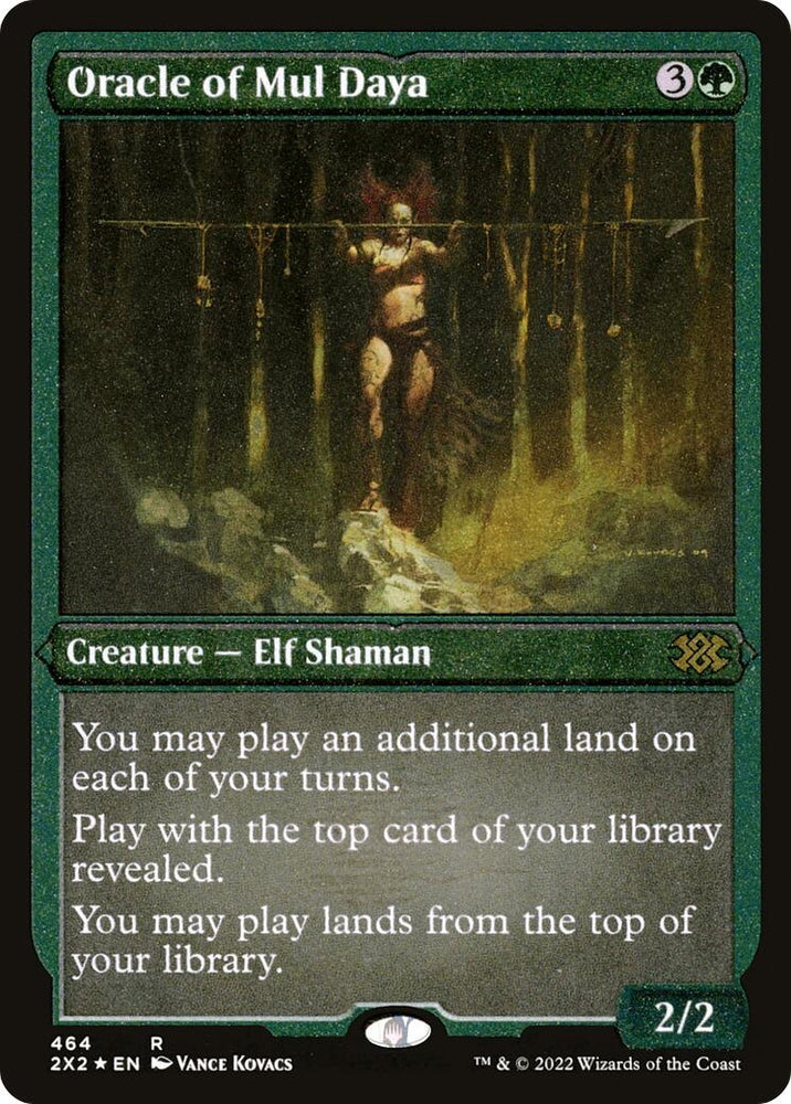 Image for Oracle of Mul Daya (Foil Etched) (464) [Double Masters 2022]