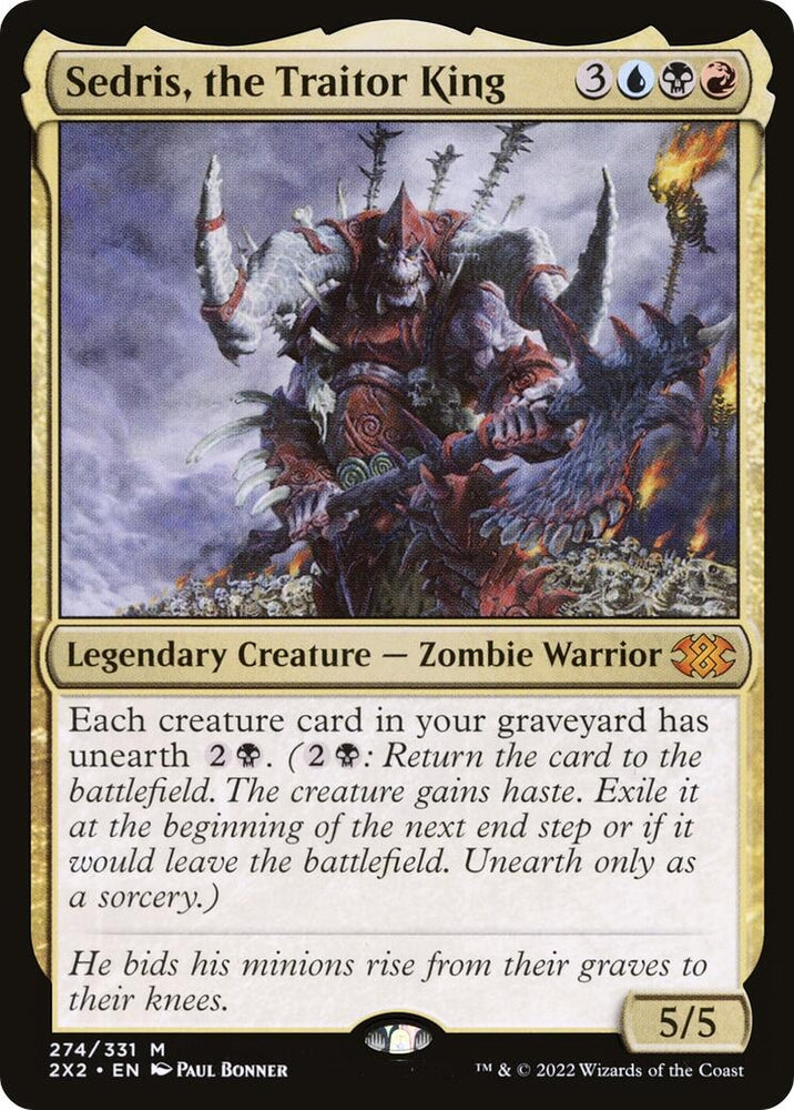 Image for Sedris, the Traitor King (274) [Double Masters 2022]