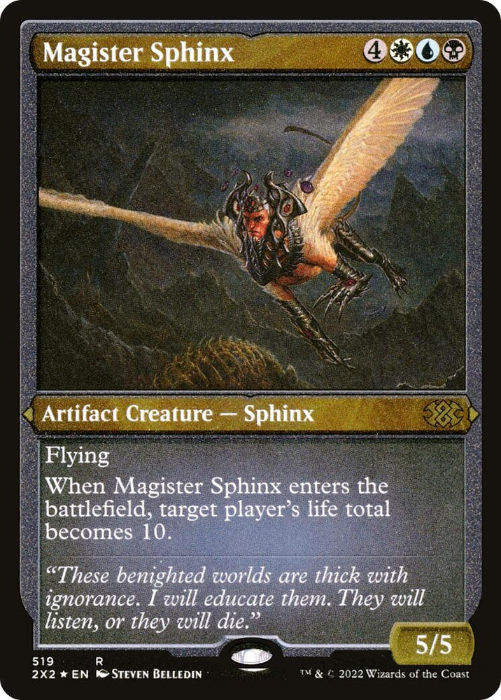Image for Magister Sphinx (Foil Etched) (519) [Double Masters 2022]
