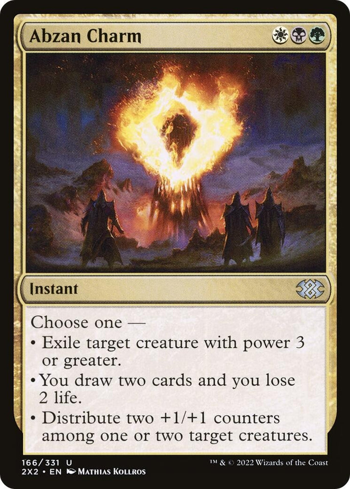 Image for Abzan Charm (166) [Double Masters 2022]