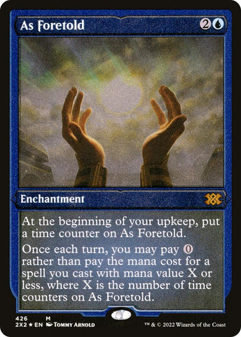 Image for As Foretold (Foil Etched) (426) [Double Masters 2022]
