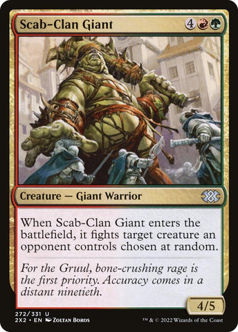 Image for Scab-Clan Giant (272) [Double Masters 2022]