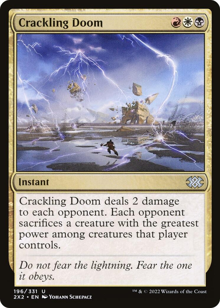 Image for Crackling Doom (196) [Double Masters 2022]