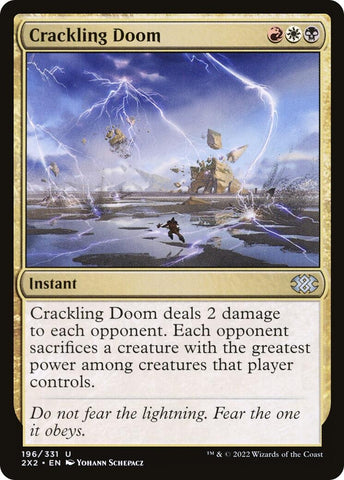Image for Crackling Doom (196) [Double Masters 2022]