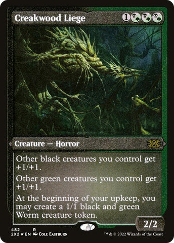 Image for Creakwood Liege (Foil Etched) (482) [Double Masters 2022]