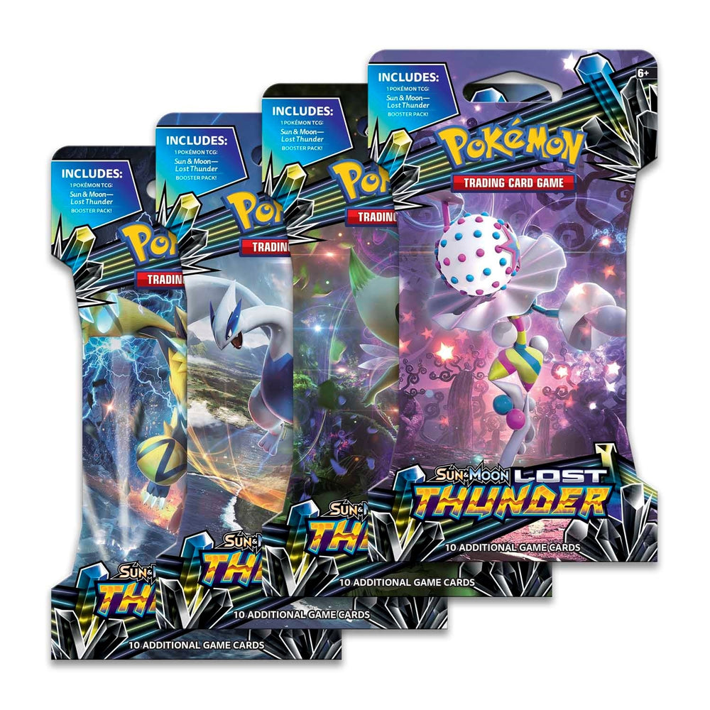 Image for Lost Thunder Sleeved Booster Pack Art Bundle [Set of 4] [SM - Lost Thunder]