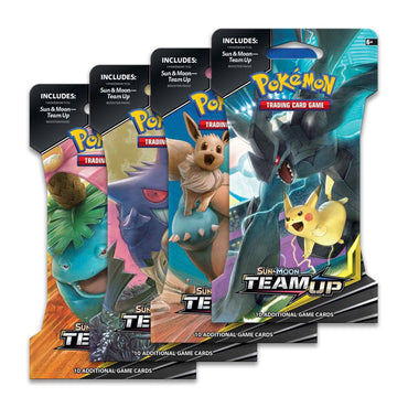Image for Team Up Sleeved Booster Pack Art Bundle [Set of 4] [SM - Team Up]