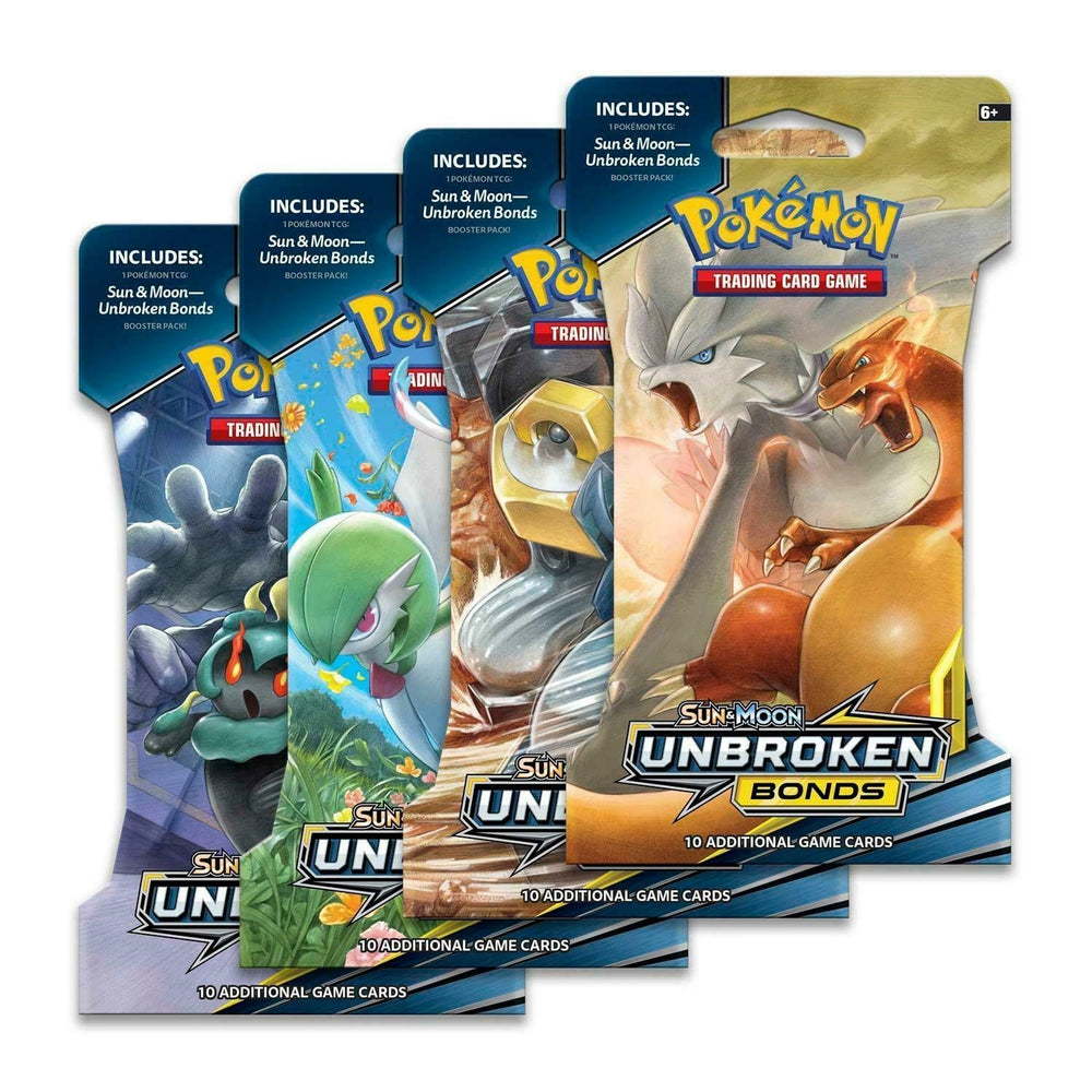 Image for Unbroken Bonds Sleeved Booster Pack Art Bundle [Set of 4] [SM - Unbroken Bonds]