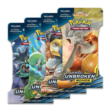 Image for Unbroken Bonds Sleeved Booster Pack Art Bundle [Set of 4] [SM - Unbroken Bonds]
