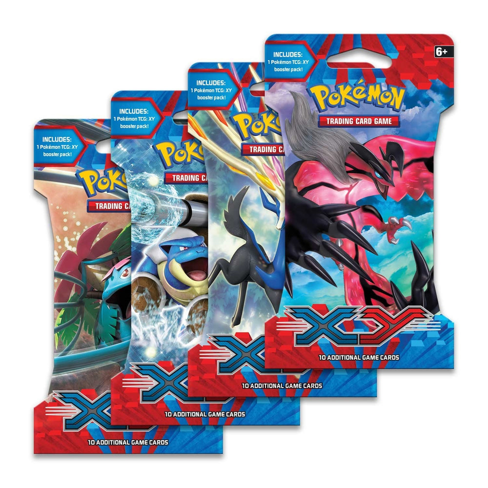 Image for XY Sleeved Booster Pack Art Bundle [Set of 4] [XY Base Set]