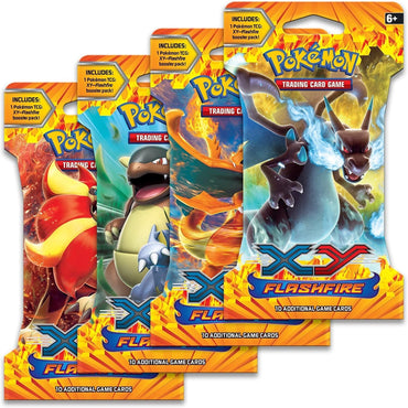 Image for Flashfire Sleeved Booster Pack Art Bundle [Set of 4] [XY - Flashfire]