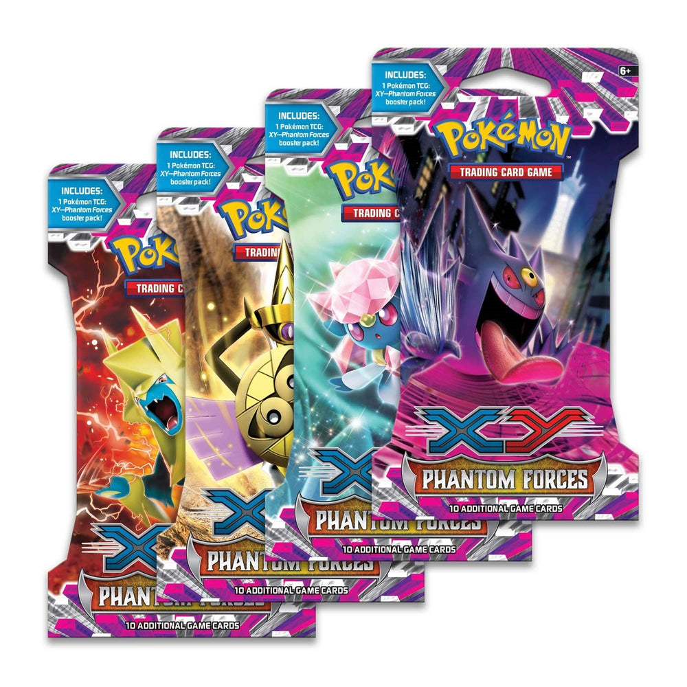 Image for Phantom Forces Sleeved Booster Pack Art Bundle [Set of 4] [XY - Phantom Forces]