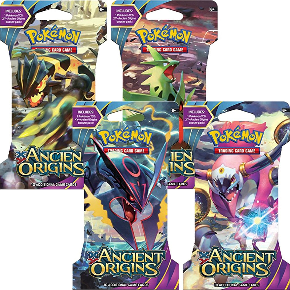 Ancient Origins Sleeved Booster Pack Art Bundle [Set of 4] [XY - Ancient Origins]
