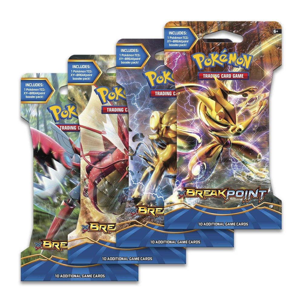 BREAKpoint Sleeved Booster Pack Art Bundle [Set of 4] [XY - BREAKpoint]