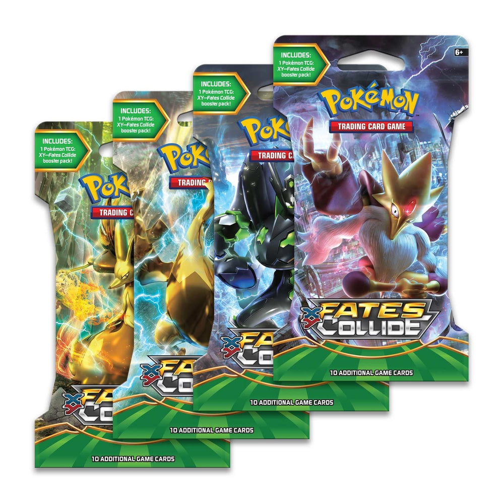 Image for Fates Collide Sleeved Booster Pack Art Bundle [Set of 4] [XY - Fates Collide]