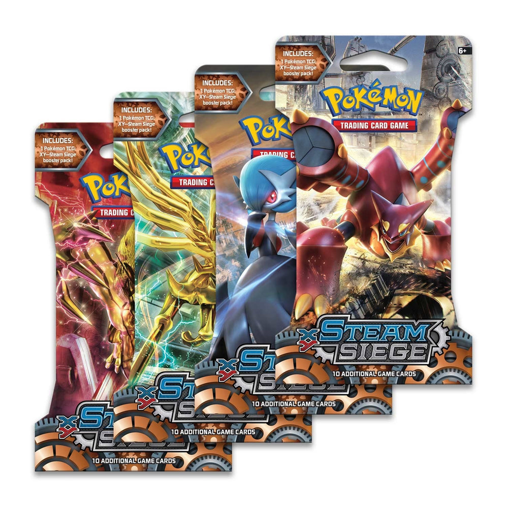 Image for Steam Siege Sleeved Booster Pack Art Bundle [Set of 4] [XY - Steam Siege]