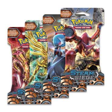 Image for Steam Siege Sleeved Booster Pack Art Bundle [Set of 4] [XY - Steam Siege]