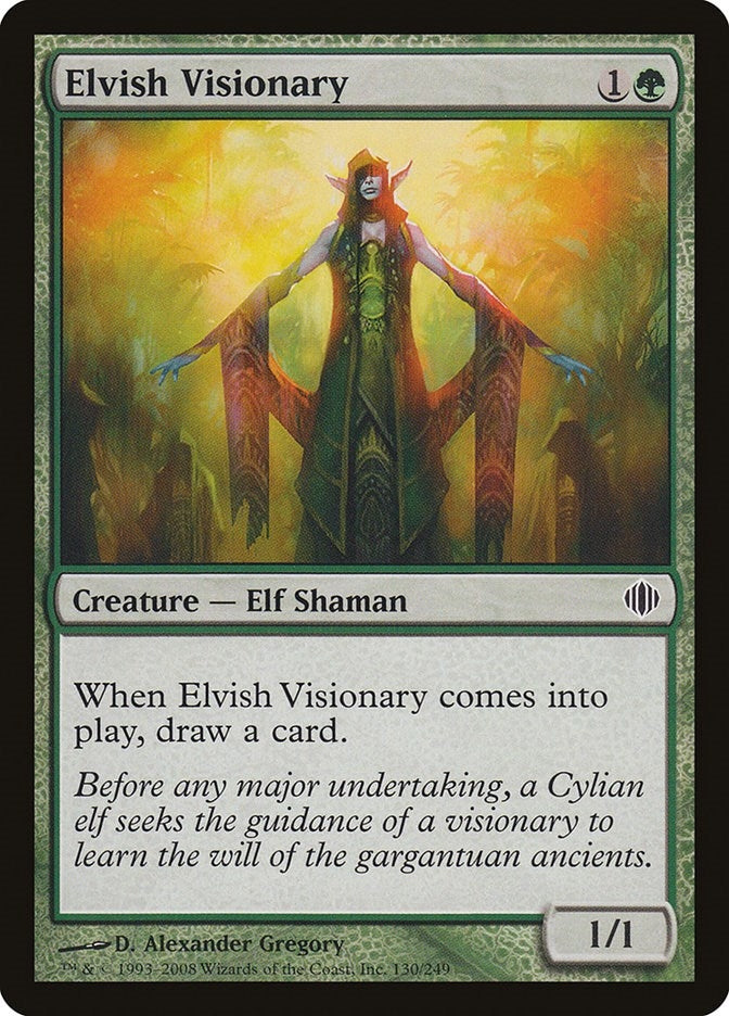 Image for Elvish Visionary (130) [Shards of Alara]
