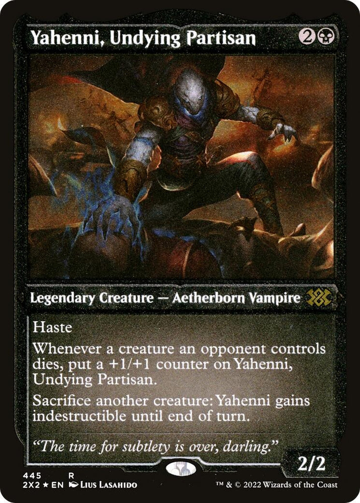 Image for Yahenni, Undying Partisan (Foil Etched) (445) [Double Masters 2022]